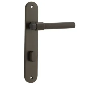 Helsinki Lever - Oval - Signature Brass - Privacy by Iver, a Door Hardware for sale on Style Sourcebook