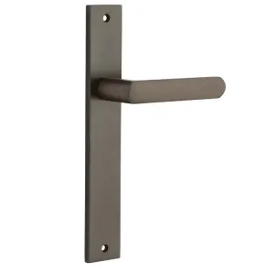 Osaka Lever - Rectangular - Signature Brass by Iver, a Door Hardware for sale on Style Sourcebook