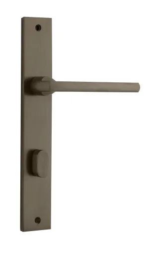 Baltimore Lever - Rectangular - Signature Brass - Privacy by Iver, a Door Hardware for sale on Style Sourcebook