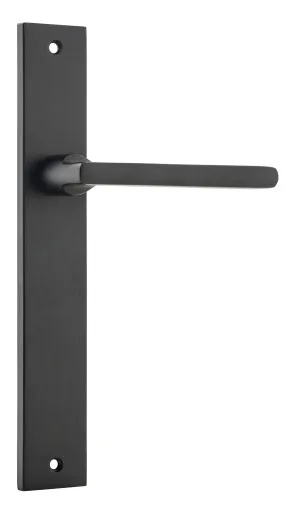 Baltimore Lever - Rectangular - Matt Black by Iver, a Door Hardware for sale on Style Sourcebook