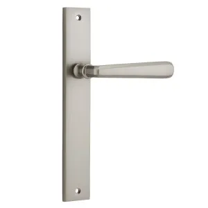 Copenhagen Lever - Rectangular - Satin Nickel by Iver, a Door Hardware for sale on Style Sourcebook