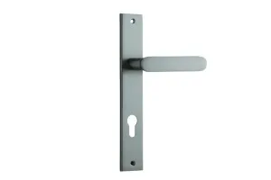 Bronte Lever - Rectangular - Satin Nickel - Entrance by Iver, a Door Hardware for sale on Style Sourcebook