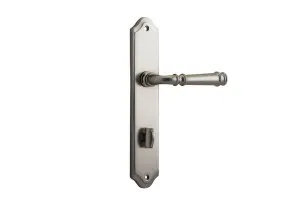 Verona Lever - Shouldered - Satin Nickel - Privacy by Iver, a Door Hardware for sale on Style Sourcebook