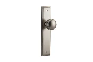 Paddington Knob - Stepped - Satin Nickel by Iver, a Door Hardware for sale on Style Sourcebook