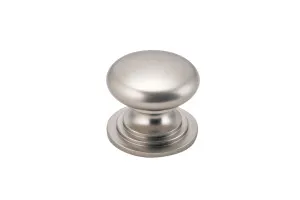 Sarlat Cupboard Knob - Satin Nickel by Iver, a Cabinet Hardware for sale on Style Sourcebook