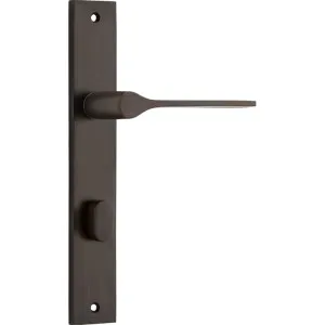 Como Lever - Rectangular - Signature Brass - Privacy by Iver, a Door Hardware for sale on Style Sourcebook