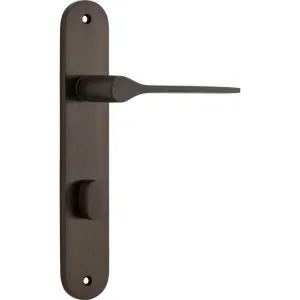 Como Lever - Oval - Signature Brass - Privacy by Iver, a Door Hardware for sale on Style Sourcebook