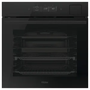 Haier 60cm 600 Series Built-In Pyrolytic Oven with Steam Assist Plus Black HWO60S16TPB5 by Haier, a Ovens for sale on Style Sourcebook