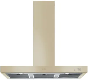 Smeg 110cm Victoria Aesthetic Cream Canopy Rangehood KSE110AP9 by Smeg, a Rangehoods for sale on Style Sourcebook