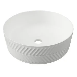 Allure Arrow Basin 360mm White Matt by Timberline, a Basins for sale on Style Sourcebook