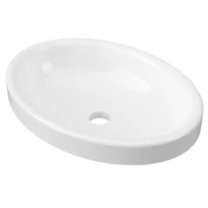 Coast Basin 495mm White Gloss by Timberline, a Basins for sale on Style Sourcebook