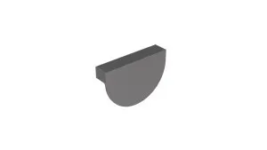 Crescent 96mm Gunmetal Handle by Timberline, a Cabinet Hardware for sale on Style Sourcebook