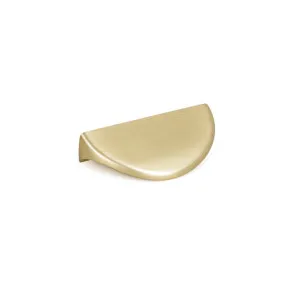 Solid Lip 50mm Satin Gold Handle by Timberline, a Cabinet Hardware for sale on Style Sourcebook