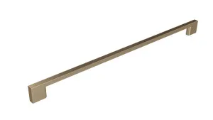 Square 352mm Satin Gold Handle by Timberline, a Cabinet Hardware for sale on Style Sourcebook