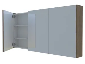 Denver Shaving Cabinet 1500mm Three Door Gold Collection by Timberline, a Shaving Cabinets for sale on Style Sourcebook