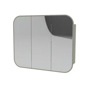 Jazz Arch Frame Shaving Cabinet 1230mm Three Door Platinum Collection by Timberline, a Shaving Cabinets for sale on Style Sourcebook