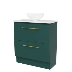 Billie Vanity 750mm Centre WG Basin SilkSurface AC Top Floor standing by Timberline, a Vanities for sale on Style Sourcebook