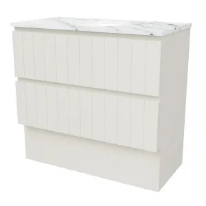 Henley Vanity 900mm Centre WG Basin SilkSurface UC Top Floor standing by Timberline, a Vanities for sale on Style Sourcebook