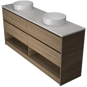 Kansas Vanity 1800mm Double WG Basins SilkSurface AC Top Floor standing by Timberline, a Vanities for sale on Style Sourcebook