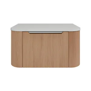 Santos Vanity 750mm Centre WG Basin SilkSurface AC Top Wall hung by Timberline, a Vanities for sale on Style Sourcebook