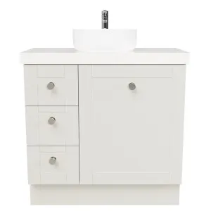 Victoria Vanity 900mm Centre WG Basin Freedom AC Top Floor standing by Timberline, a Vanities for sale on Style Sourcebook