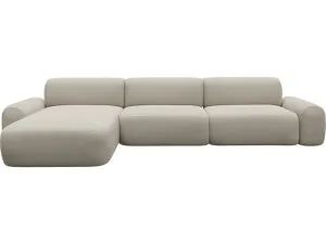 Beckett Isla Sea Pearl Chaise Sofa - 3 Seater by James Lane, a Sofas for sale on Style Sourcebook