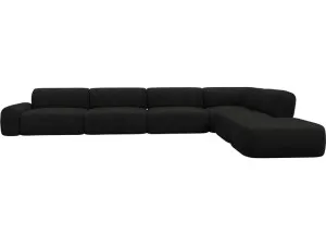 Beckett California Charcoal Modular Sofa - 7 Piece by James Lane, a Sofas for sale on Style Sourcebook