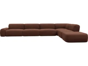 Beckett Muse Rust Modular Sofa - 7 Piece by James Lane, a Sofas for sale on Style Sourcebook