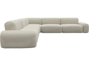 Beckett Muse Flax Modular Corner Sofa - 7 Piece by James Lane, a Sofas for sale on Style Sourcebook