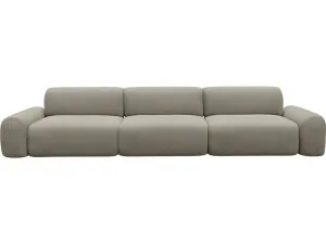 Beckett Plaza Natural Modular Sofa - 3 Seater by James Lane, a Sofas for sale on Style Sourcebook