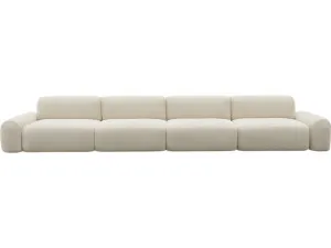 Beckett Alpine Mist Modular Sofa - 4 Seater by James Lane, a Sofas for sale on Style Sourcebook