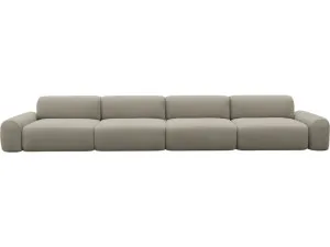 Beckett Plaza Natural Modular Sofa - 4 Seater by James Lane, a Sofas for sale on Style Sourcebook