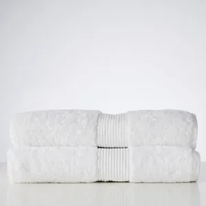 Egyptian Royale Bath Sheet Twin Pack - Egyptian Cotton, Linen - Canningvale by Canningvale_Egyptian Royale, a Towels & Washcloths for sale on Style Sourcebook
