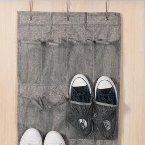 Classico Over Door Hanging Accessory/Shoe Storage - Linen, Grey - Canningvale by Canningvale_Classico, a Sheets for sale on Style Sourcebook