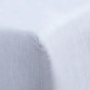 Vintage Fitted Sheet & Pillowcase Set - Softwash Cotton, Single, Misty Blue Melange - Canningvale by Canningvale, a Sheets for sale on Style Sourcebook