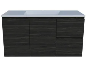 Carlo Vanity 1050mm Centre Bowl Regal Top Wall Hung, Bottega Oak by Timberline, a Vanities for sale on Style Sourcebook