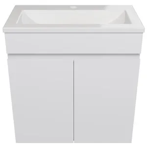Ensuite Vanity 600mm Centre Bowl Ensuite Top Wall hung, White Satin by Timberline, a Vanities for sale on Style Sourcebook