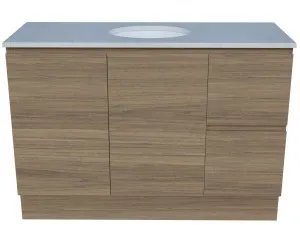 Nevada Vanity 1200mm Centre WG Basin SilkSurface UC Top Floor standing, Prime Oak by Timberline, a Vanities for sale on Style Sourcebook