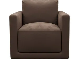 Haven Muse Chocolate Swivel Chair by James Lane, a Chairs for sale on Style Sourcebook