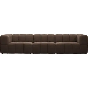 Lucello Muse Chocolate Modular Sofa - 3 Piece by James Lane, a Sofas for sale on Style Sourcebook
