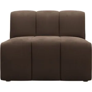 Lucello Muse Chocolate Armless Module by James Lane, a Sofas for sale on Style Sourcebook