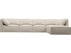 Kai Santa Fe Sand Modular Sofa - 5 Seater and Ottoman by James Lane, a Sofas for sale on Style Sourcebook