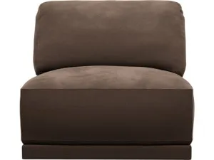 Emily Armless Chair Module Muse Chocolate by James Lane, a Sofas for sale on Style Sourcebook