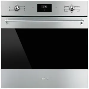 Smeg 60cm Classic Thermoseal Pyrolytic Built-In Oven SFPA6300TVX by Smeg, a Ovens for sale on Style Sourcebook