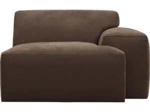 Copenhagen Muse Chocolate Right Arm Facing Sofa Module by James Lane, a Sofas for sale on Style Sourcebook