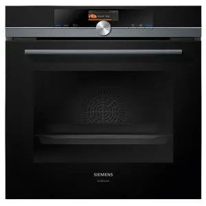 Siemens 60cm iQ700 StudioLine Pyrolytic Built-In Oven with Microwave HM876G2B6A by Siemens, a Ovens for sale on Style Sourcebook