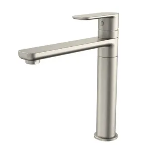 Luna Sink Mixer Lead Free | Made From Brass In Brushed Nickel By Caroma by Caroma, a Kitchen Taps & Mixers for sale on Style Sourcebook