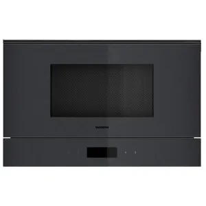 Gaggenau Minimalistic Series Built-In Microwave with Grill Right Hinge - Onyx GM220100 by Gaggenau, a Microwave Ovens for sale on Style Sourcebook