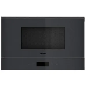 Gaggenau Minimalistic Series Built-In Microwave with Grill Left Hinge - Onyx GM221100 by Gaggenau, a Microwave Ovens for sale on Style Sourcebook