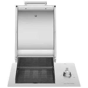 Smeg 60cm Universale Electric BBQ with Stainless Steel Lid BBQE60XAU by Smeg, a BBQs for sale on Style Sourcebook